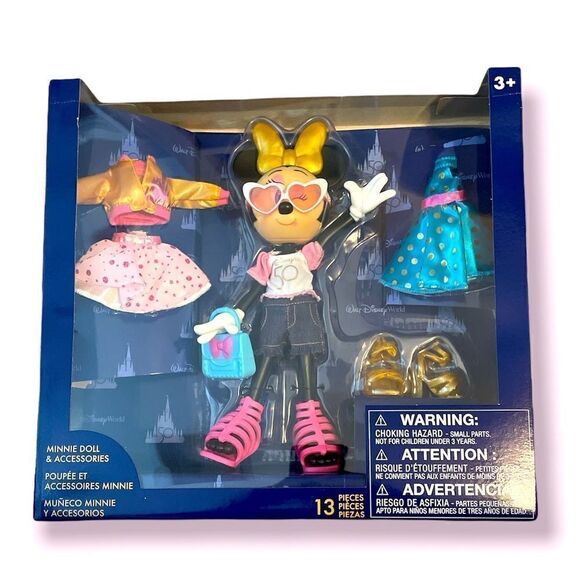 NIB 50th Celebration Minnie Doll Set - Picture 1 of 3